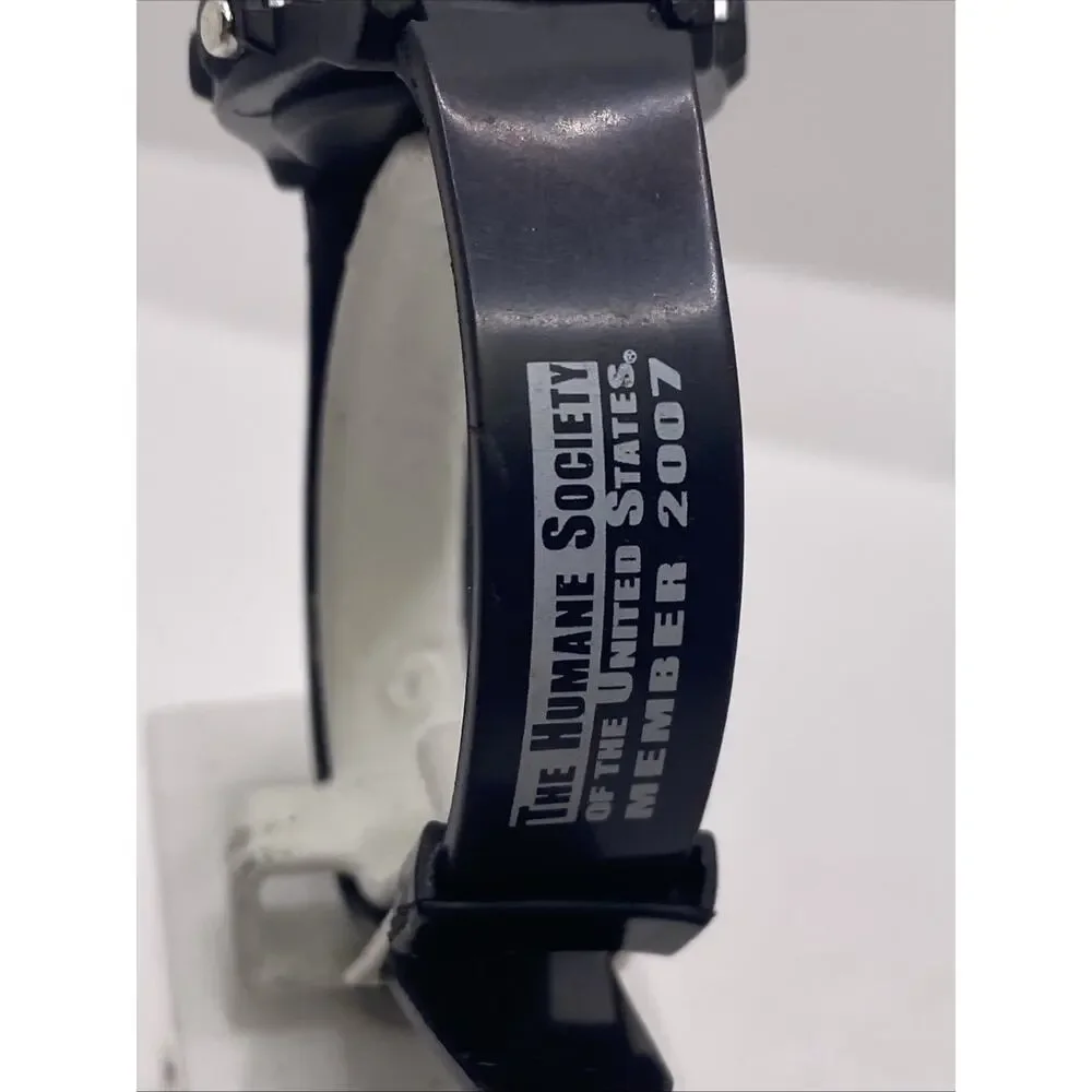 Vintage Humane Society Womens Multifunction Watch New Battery